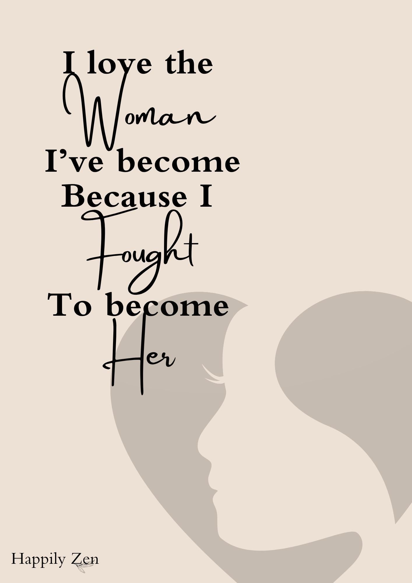 I love the....Digital Download-Happily Zen