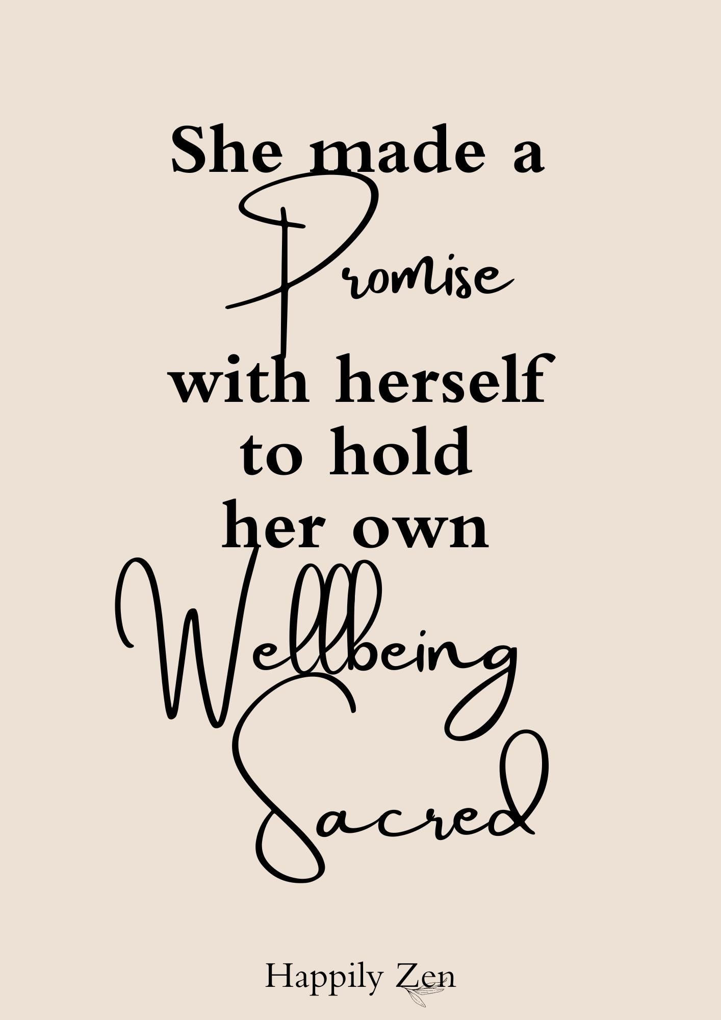 She made a promise...Digital Download-Happily Zen