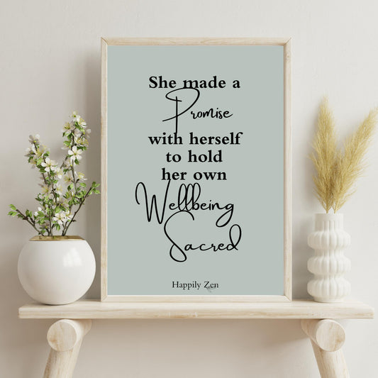 She made a promise...Digital Download-Happily Zen