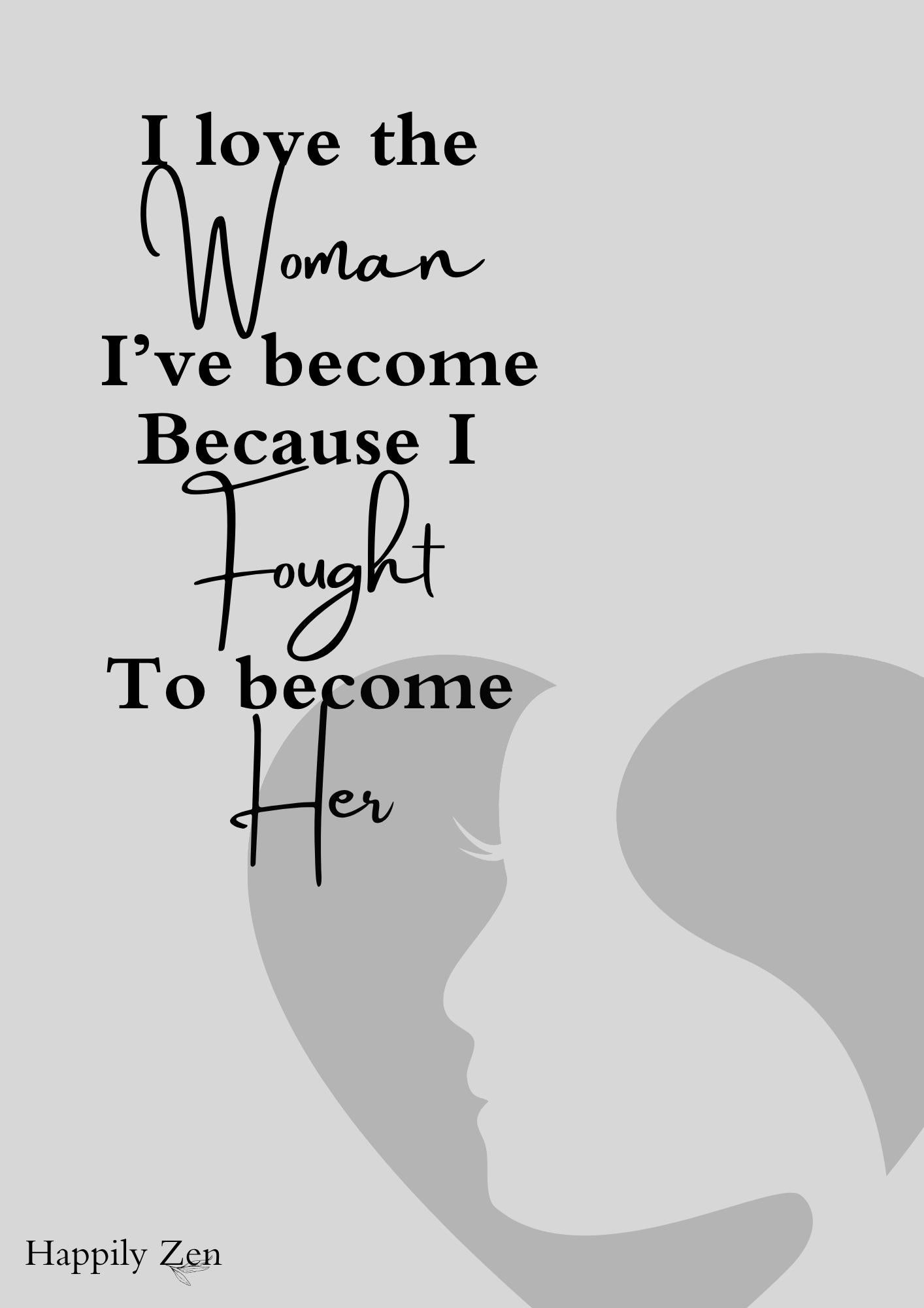 I love the....Digital Download-Happily Zen