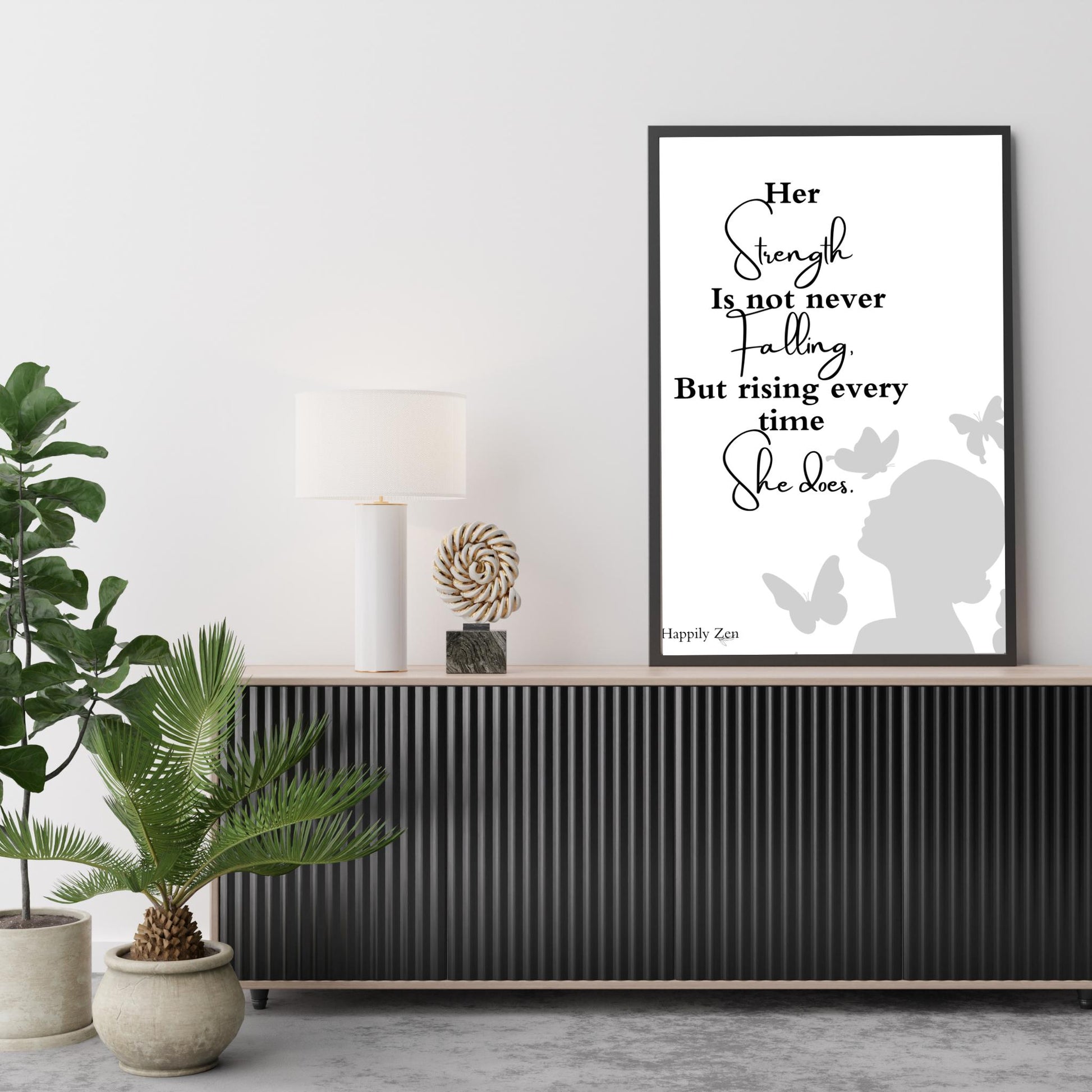 Her strength is...Digital Download-Happily Zen