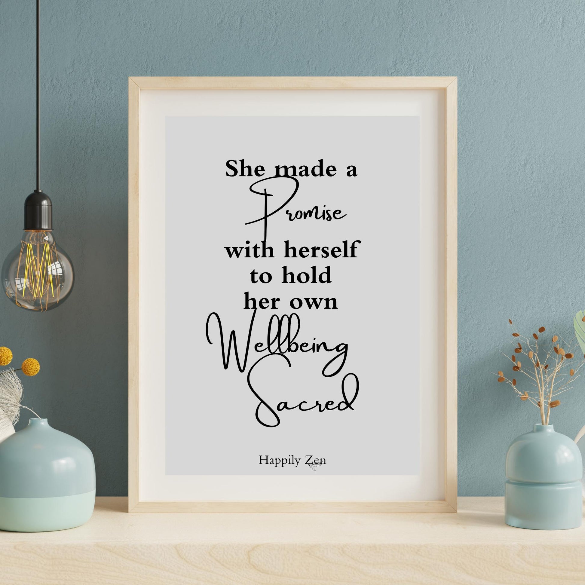 She made a promise...Digital Download-Happily Zen