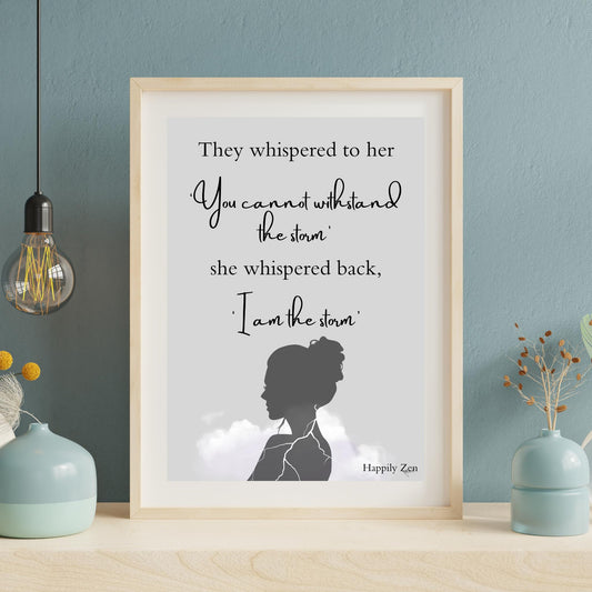 They whispered to her...Digital Download-Happily Zen