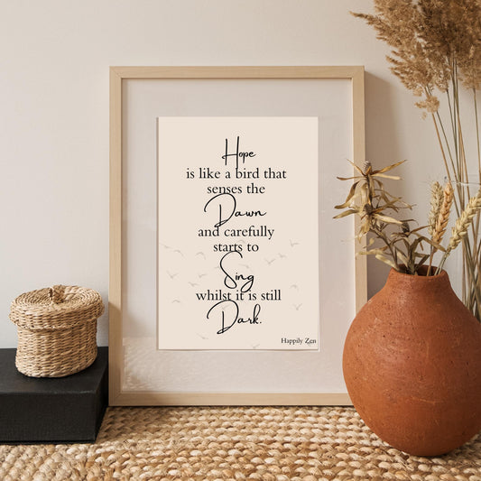 Hope is like...Digital Download-Happily Zen