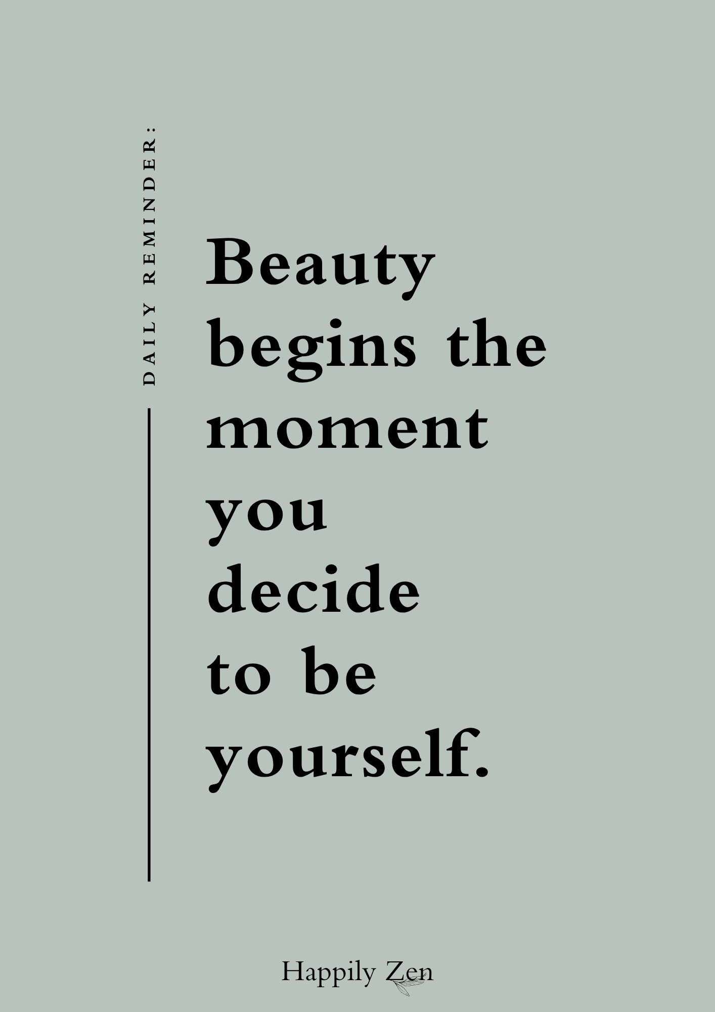 Beauty begins...Digital Download