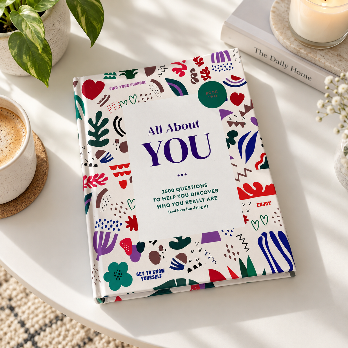 All About You - 2500 questions to help you discover who you really are #1150-Happily Zen