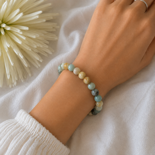 Amazonite Bracelet-Happily Zen
