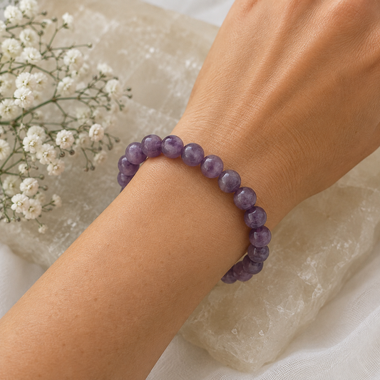 Amethyst Bracelet-Happily Zen