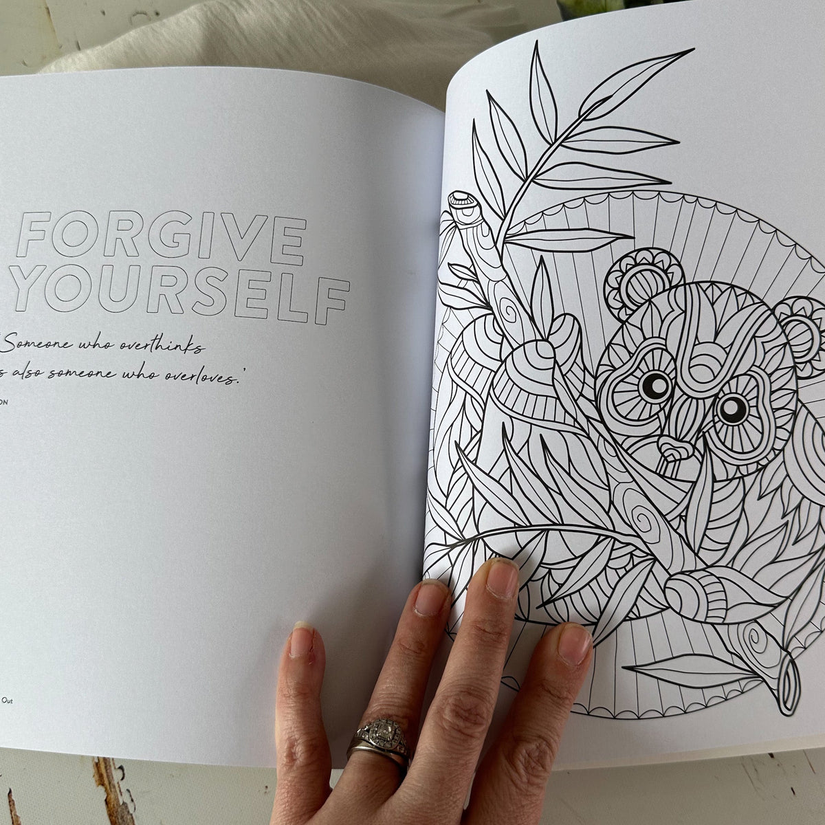 Anxiety Free Colouring and Activity Book #800-Happily Zen
