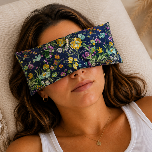 Aromatherapy Weighted Eye Pillow #1032-Happily Zen