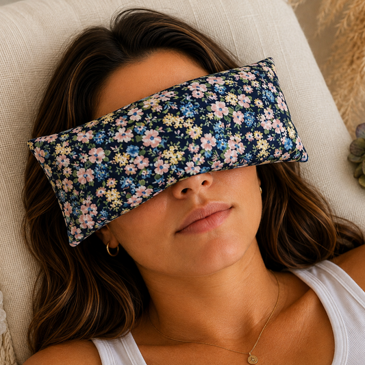Aromatherapy Weighted Eye Pillow #767-Happily Zen