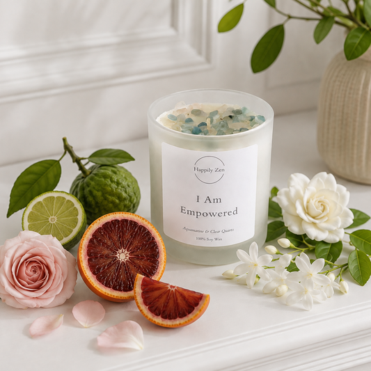 I Am Empowered - Rose Candle
