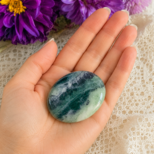 Fluorite Worry Stone #1328