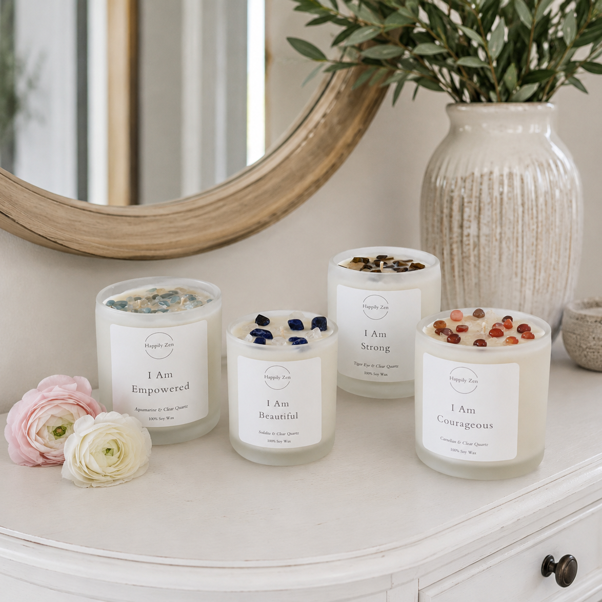 Create Your Own Candle - Empowerment Range-Happily Zen