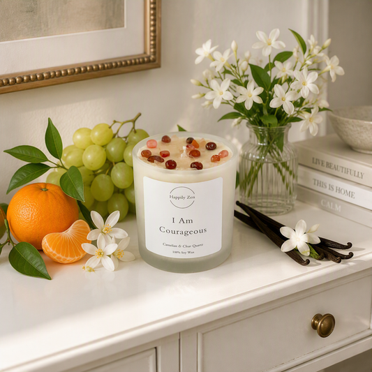 I Am Courageous - Japanese Honeysuckle Candle