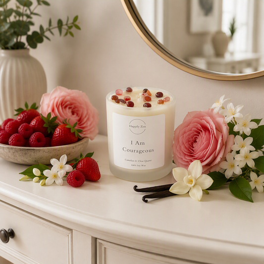 I Am Courageous - Pink Sugar Candle