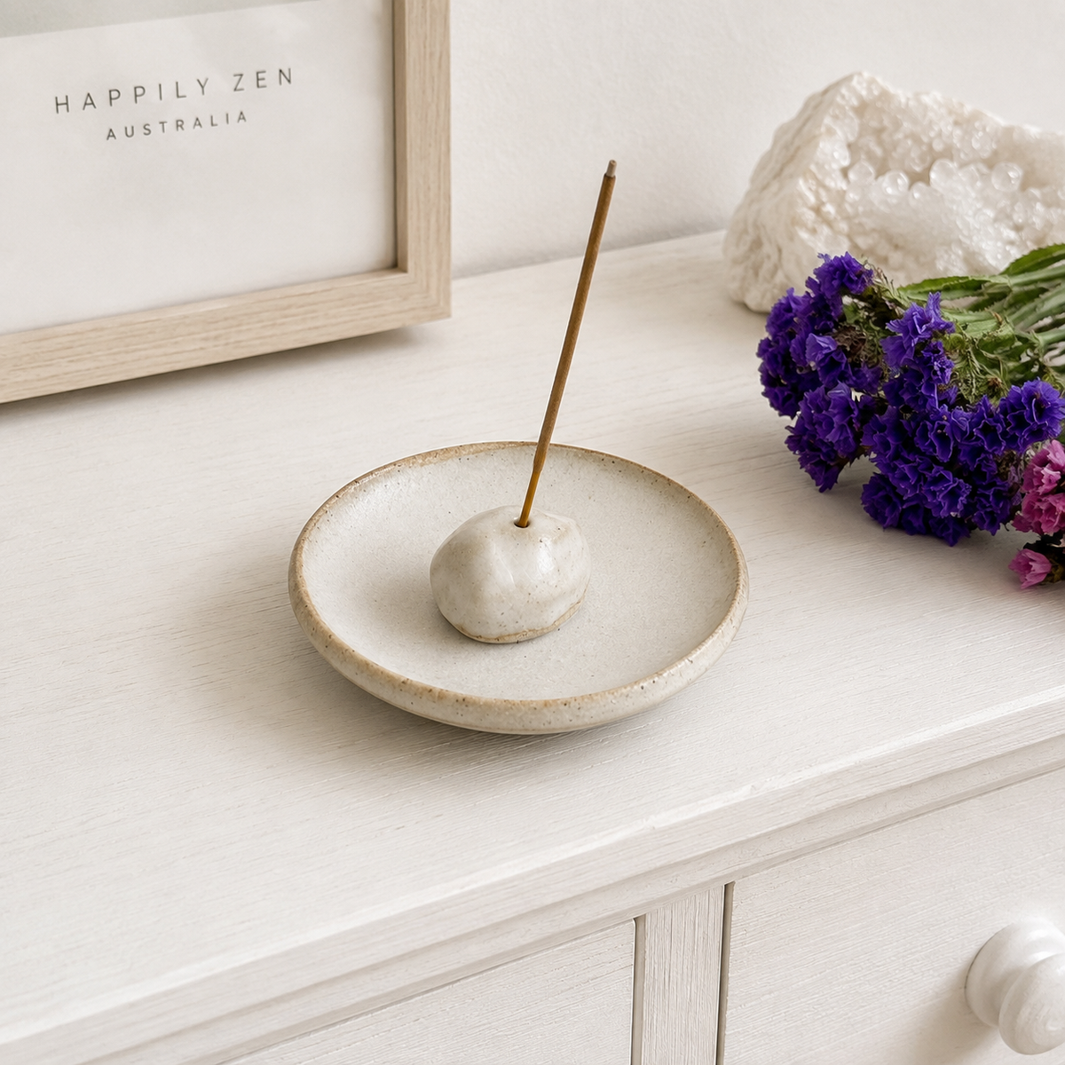 Flux Creation White Incense Set #857-Happily Zen