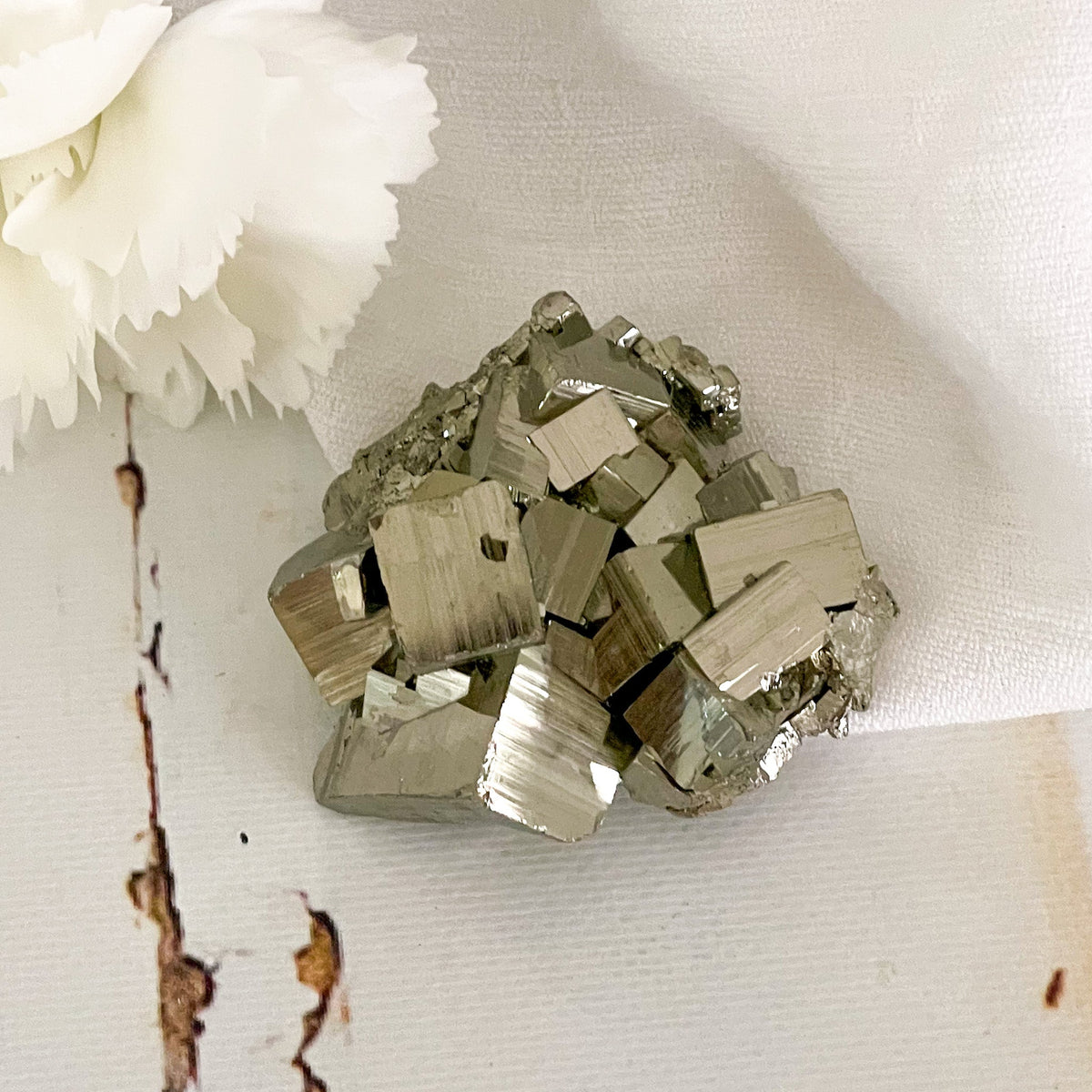 Freeform Pyrite #491-Happily Zen