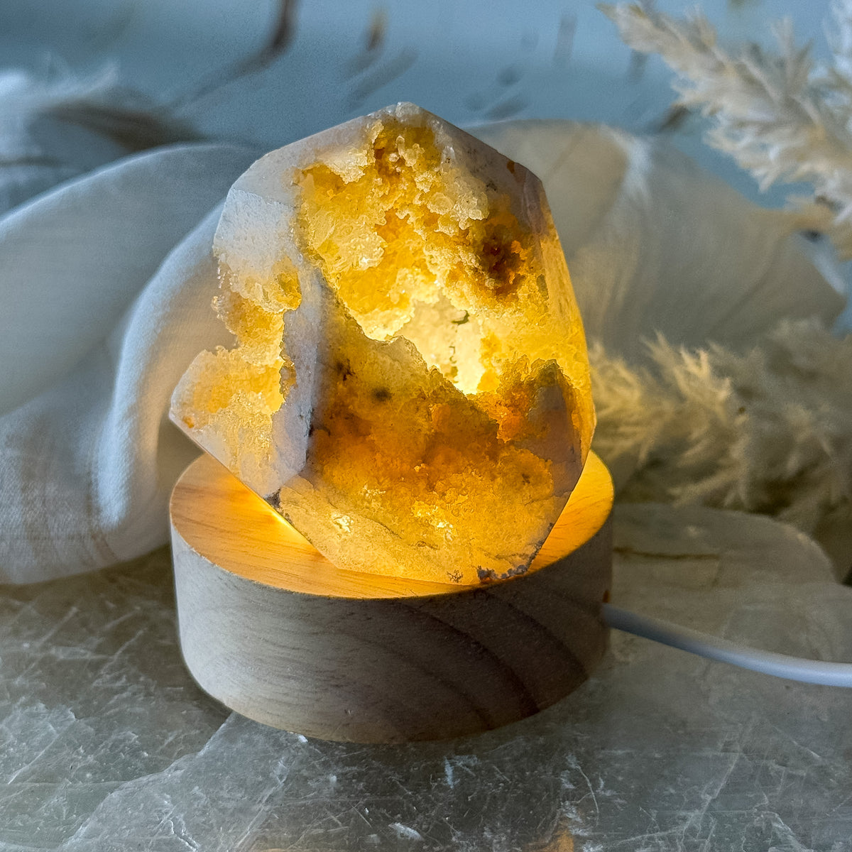 Geode Lamp #1473