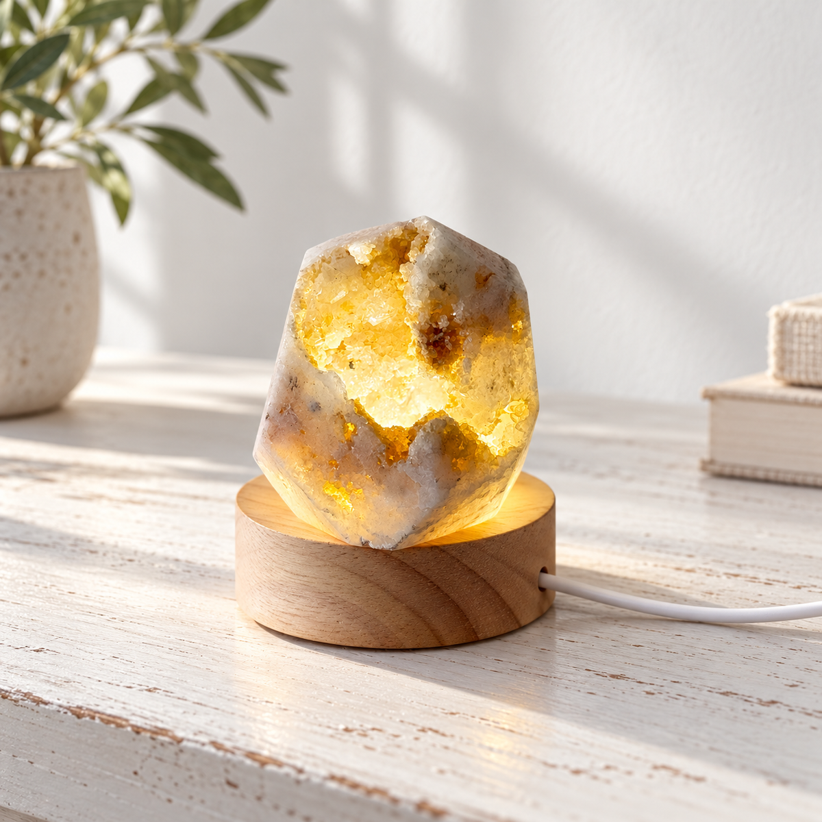 Geode Lamp #1473