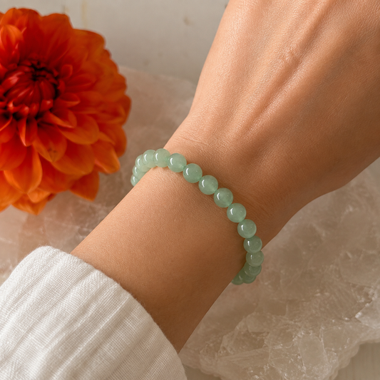 Green Aventurine Bracelet-Happily Zen