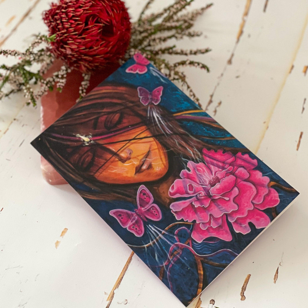 Greeting Card #291-Happily Zen
