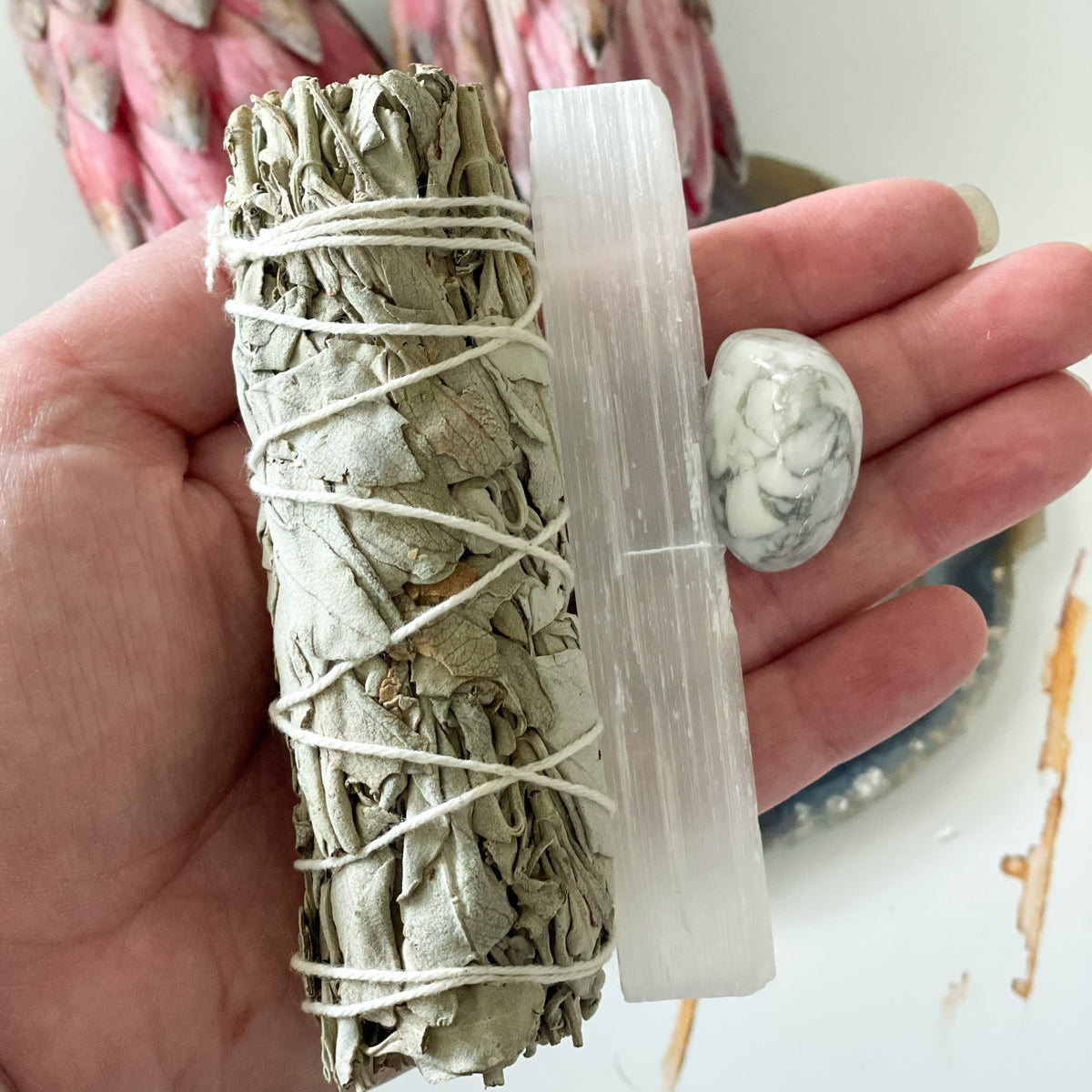 Howlite Cleansing Kit-Happily Zen