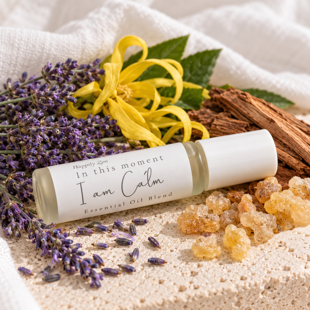 I Am Calm Essential Oil Roller #1407-Happily Zen