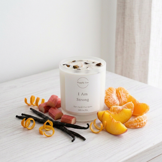 I Am Strong - Fresh Watermelon Candle-Happily Zen