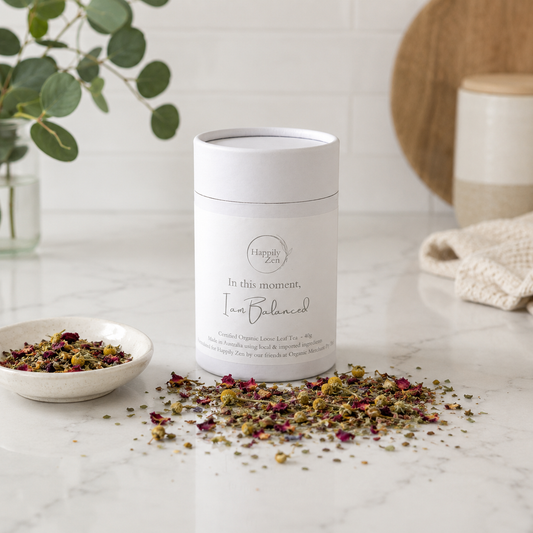 I am Balanced Organic Loose Leaf Tea-Happily Zen