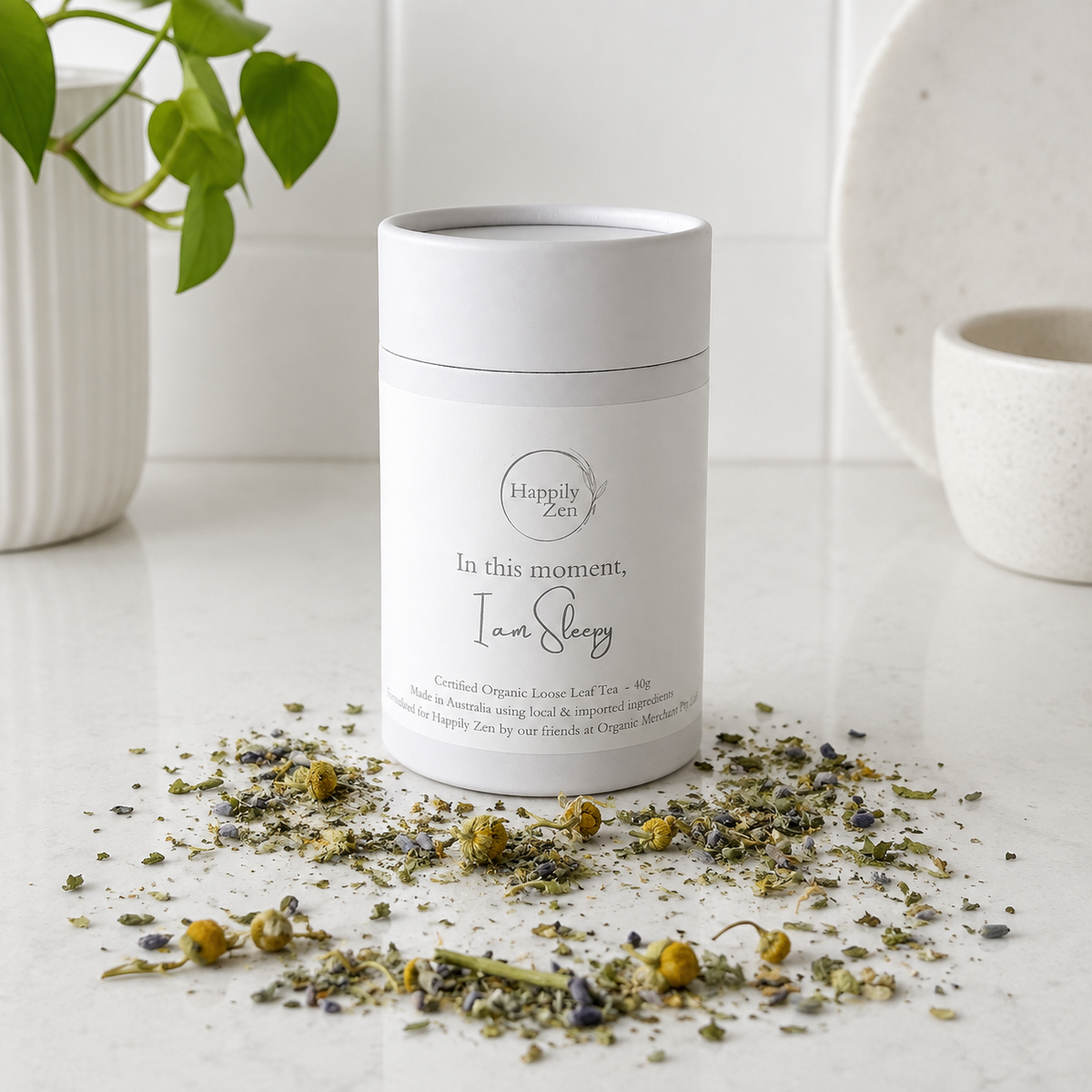 I am Sleepy Organic Loose Leaf Tea-Happily Zen