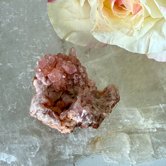 Pink Amethyst Cluster #1043