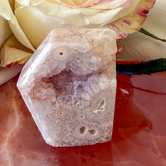 Pink Amethyst Freeform #1137-Happily Zen