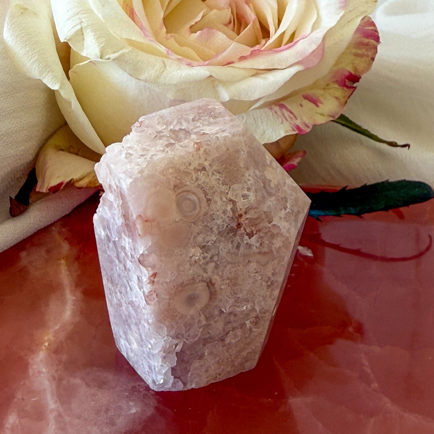 Pink Amethyst Freeform #1137-Happily Zen