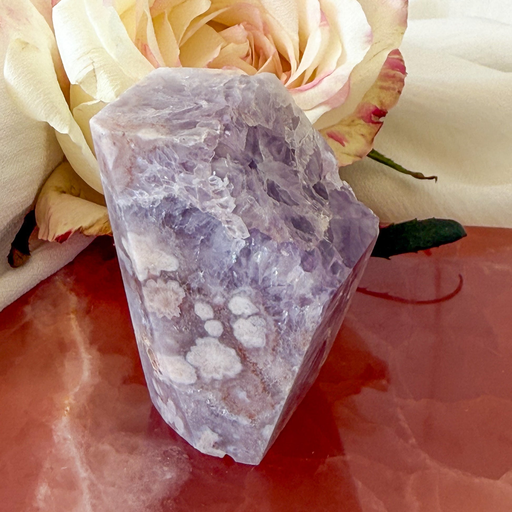 Pink Amethyst Freeform #1138-Happily Zen