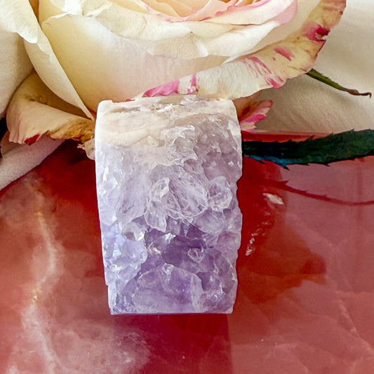 Pink Amethyst Freeform #1139-Happily Zen