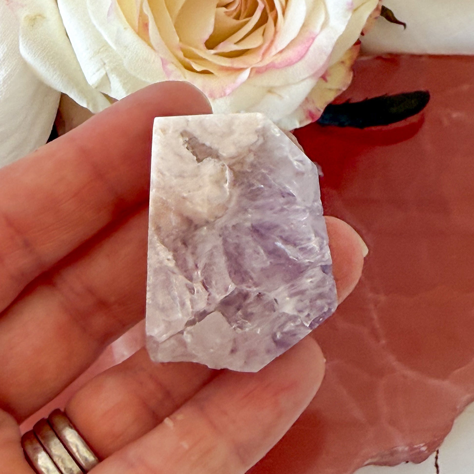 Pink Amethyst Freeform #1139-Happily Zen