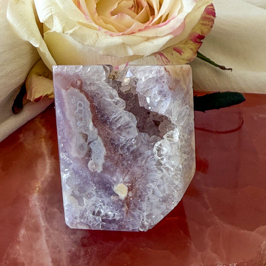 Pink Amethyst Freeform #1140-Happily Zen