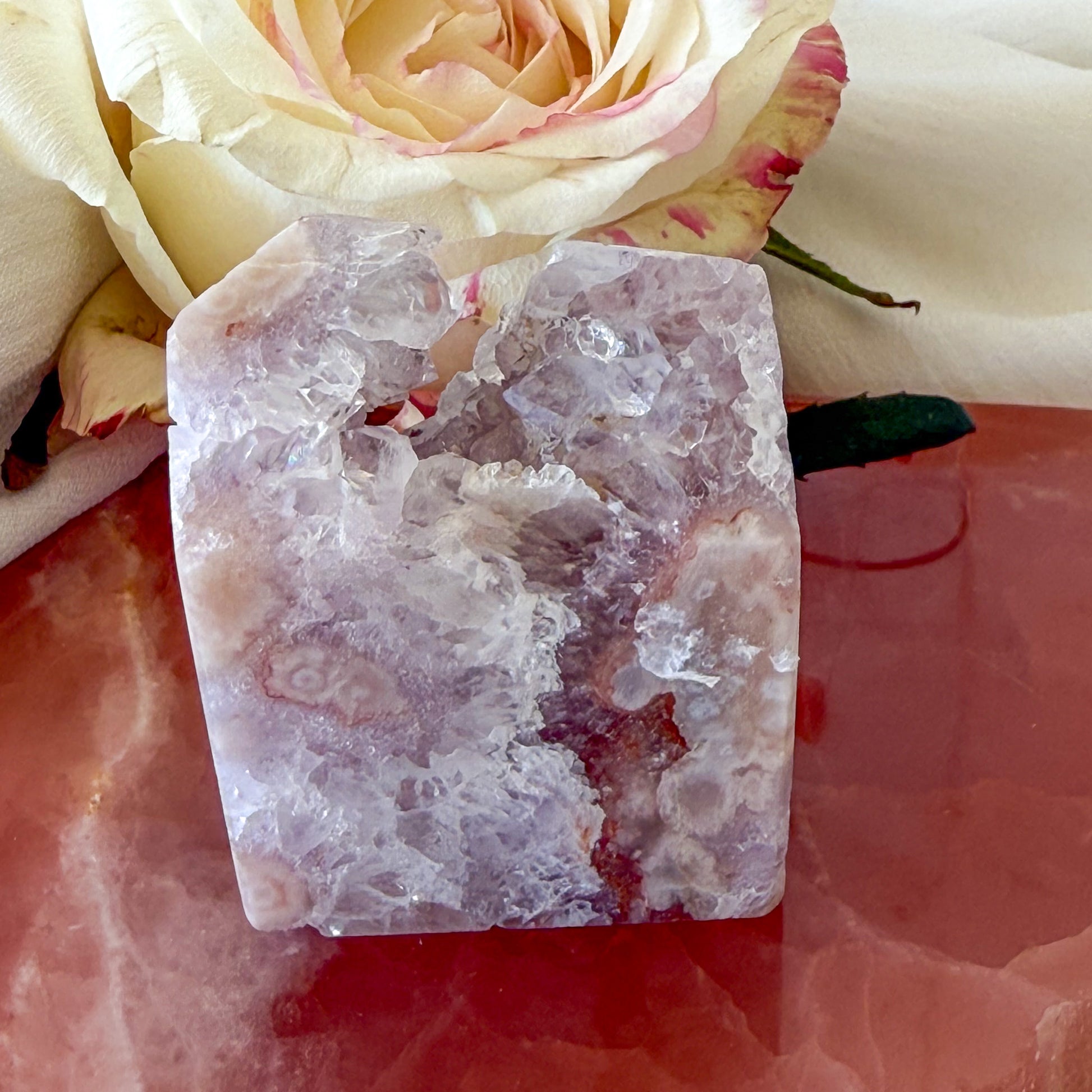 Pink Amethyst Freeform #1140-Happily Zen