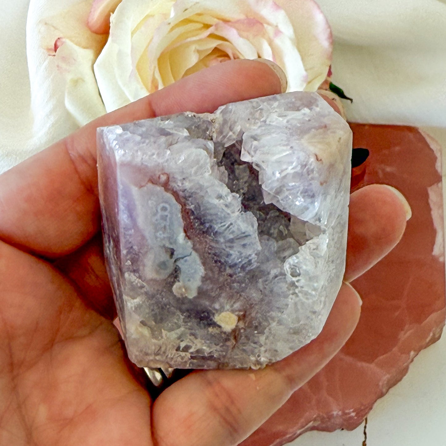 Pink Amethyst Freeform #1140-Happily Zen
