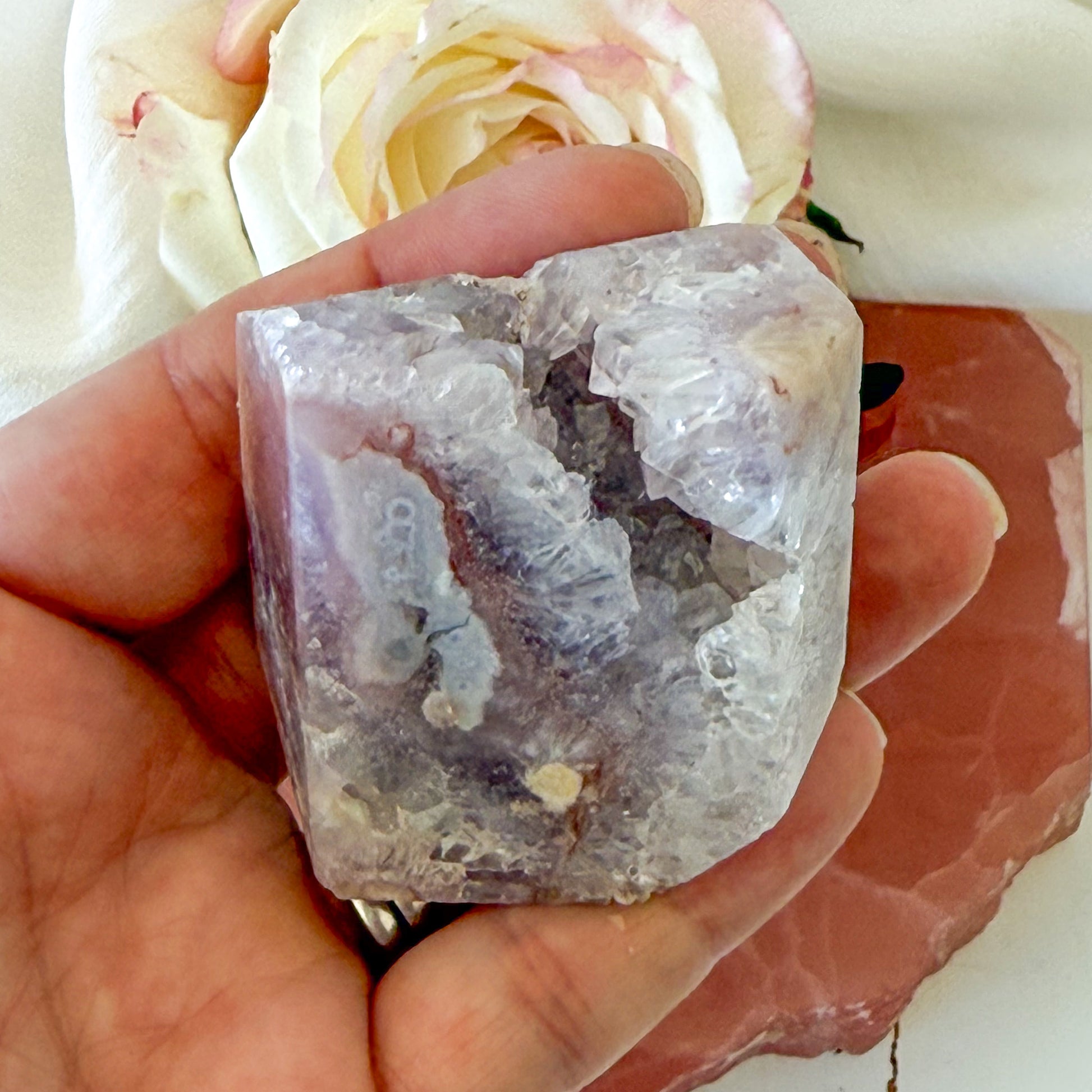 Pink Amethyst Freeform #1140-Happily Zen
