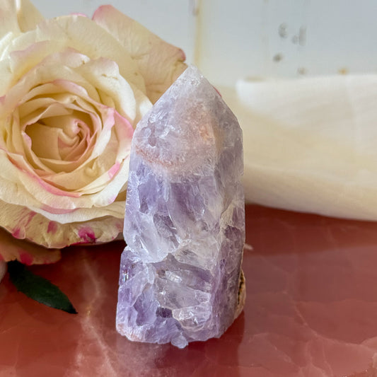 Pink Amethyst Tower #1200-Happily Zen