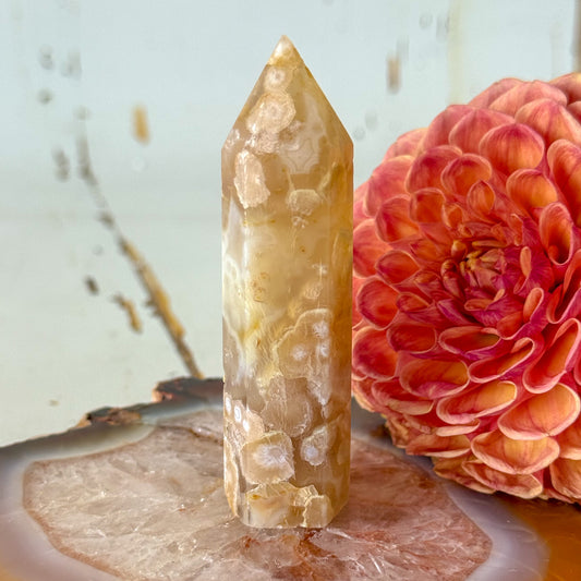 Flower Agate Tower #1105