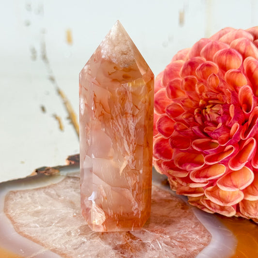Flower Agate Tower #1106