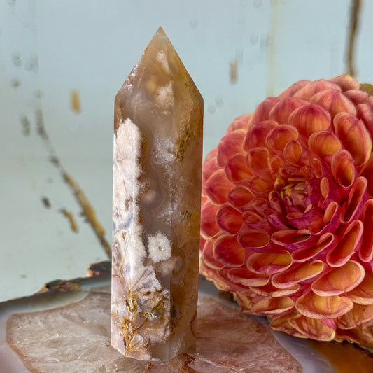 Flower Agate Tower #1107