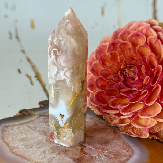 Flower Agate Tower #1113