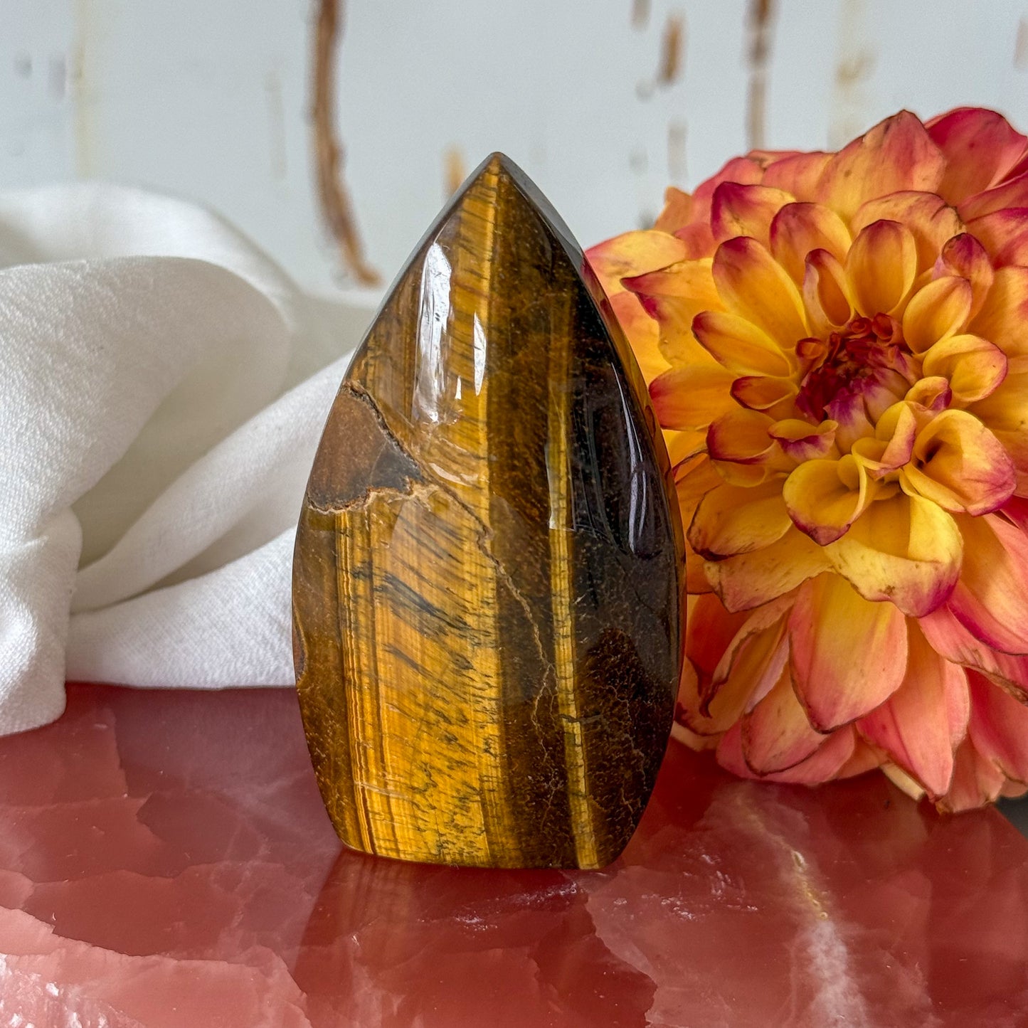 Tigers Eye Flame #1237-Happily Zen