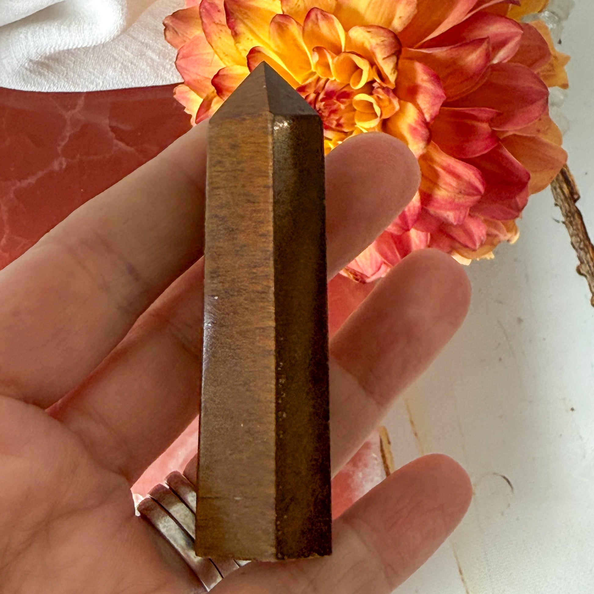 Tigers Eye Tower #1220-Happily Zen