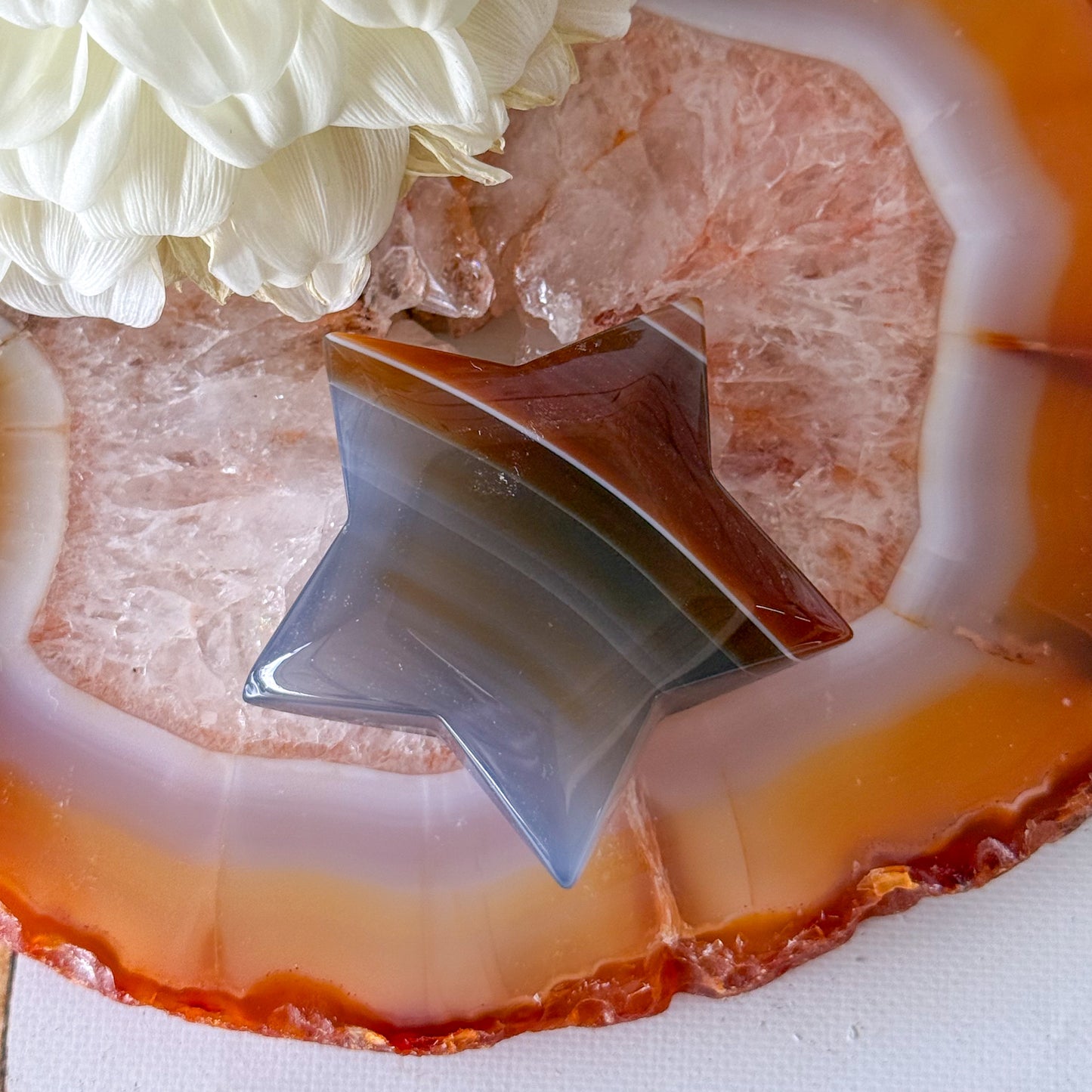 Red Agate Star #1193