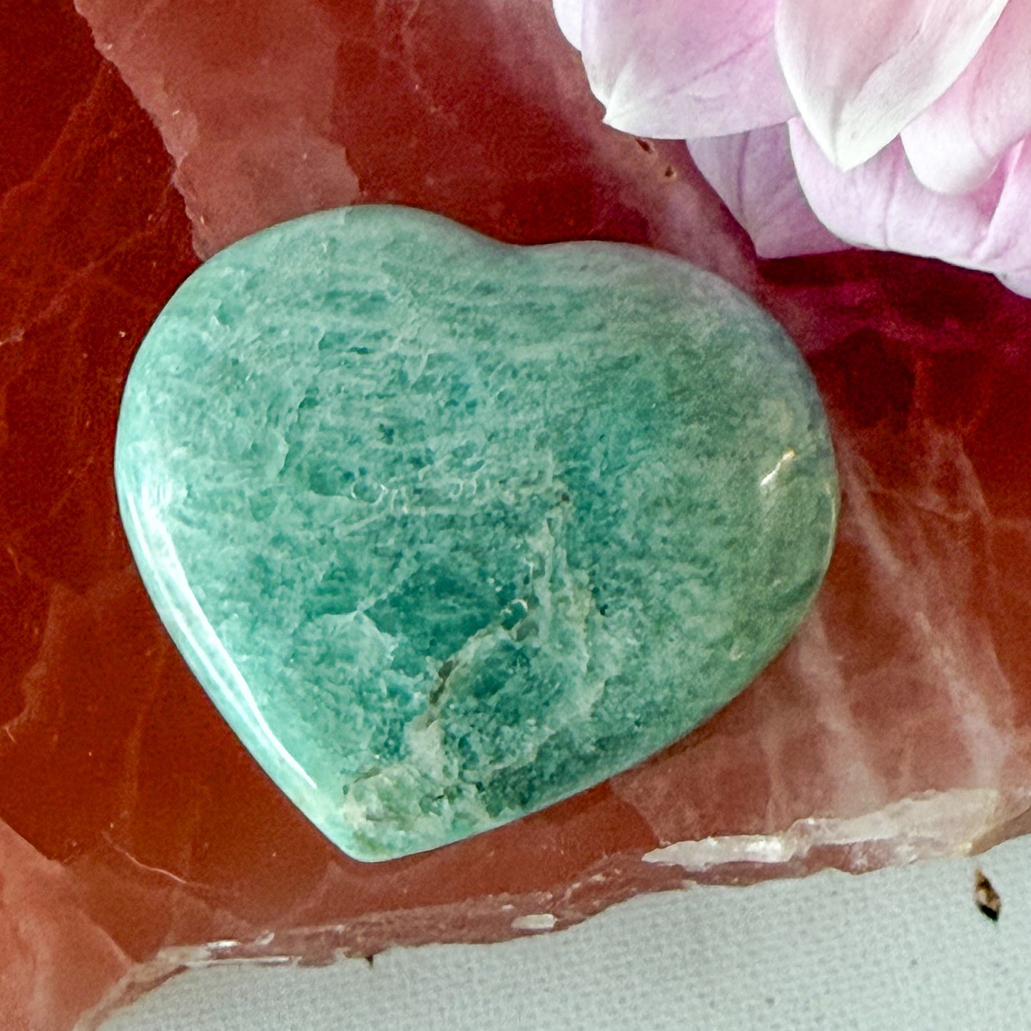 Amazonite Heart #1364
